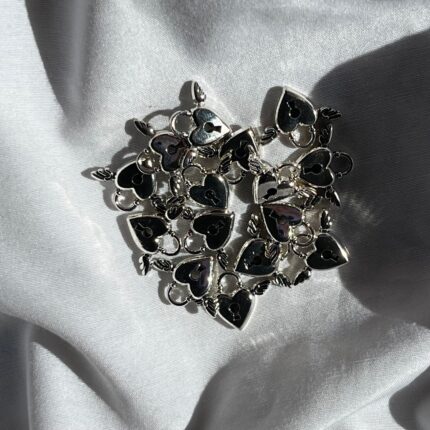 اویز قفل قلبی